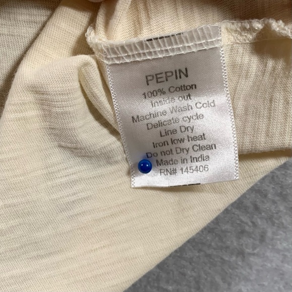 Anthropologie Pepin Embroidered Beaded Tank Top Sleeveless Shirt M - Picture 3 of 6